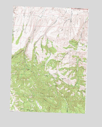 Day Basin, OR USGS Topographic Map