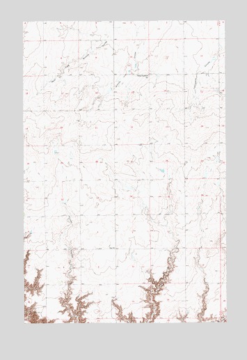 Day School, MT USGS Topographic Map