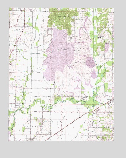 Daylight, IN USGS Topographic Map