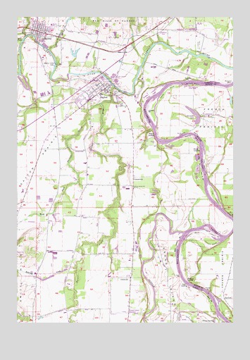 Dayton, OR USGS Topographic Map