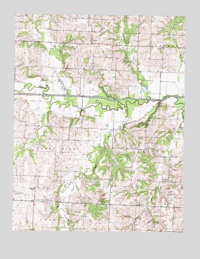 Dayton, MO USGS Topographic Map