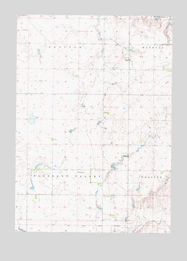 De Grey NE, SD USGS Topographic Map