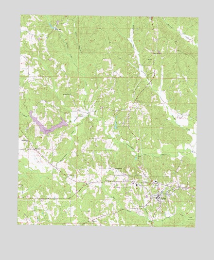 De Kalb, MS USGS Topographic Map