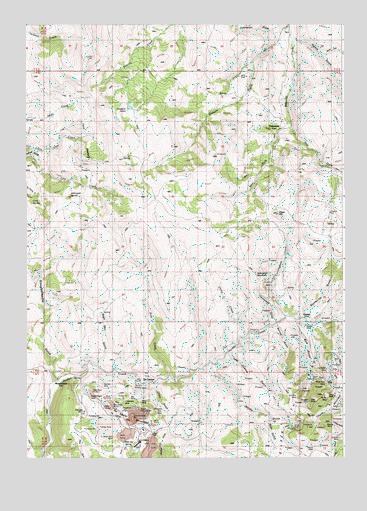 De Lamar, ID USGS Topographic Map