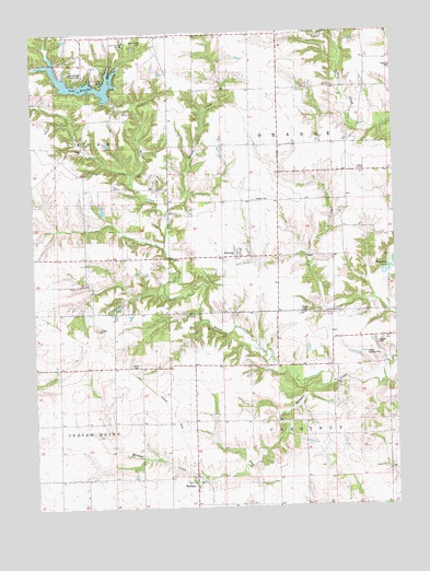 DeLong, IL USGS Topographic Map