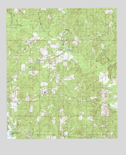 De Loutre, LA USGS Topographic Map