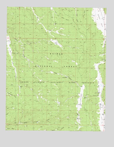 De Motte Park, AZ USGS Topographic Map