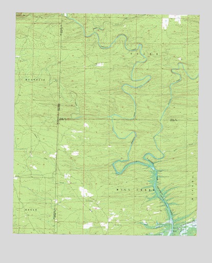De Queen NW, AR USGS Topographic Map