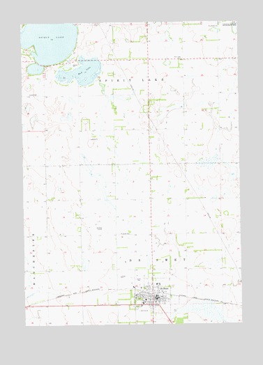 De Smet, SD USGS Topographic Map