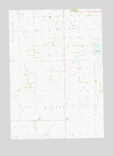 De Smet SE, SD USGS Topographic Map