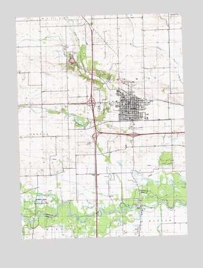 De Witt, IA USGS Topographic Map