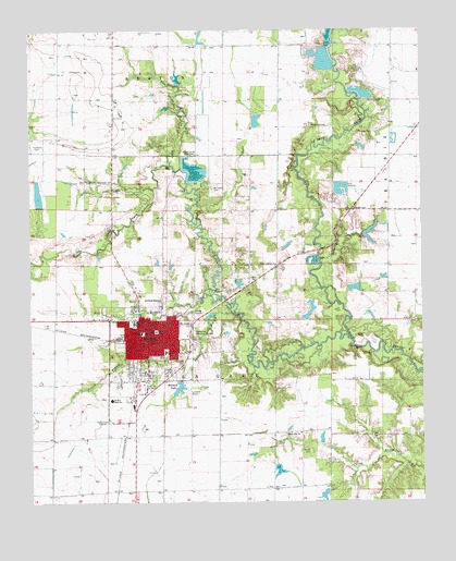 De Witt, AR USGS Topographic Map