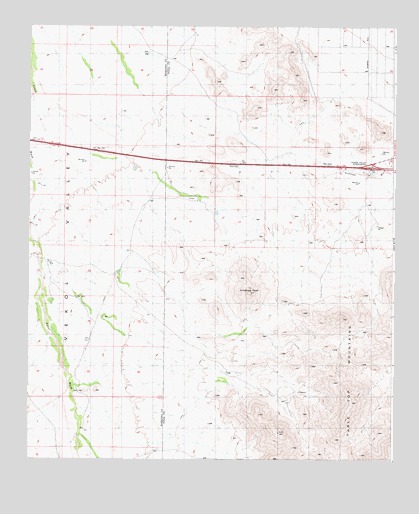 Antelope Peak, AZ USGS Topographic Map
