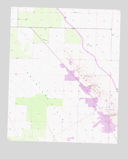 Antelope Plain, CA USGS Topographic Map