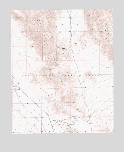 Deadman Lake SE, CA USGS Topographic Map