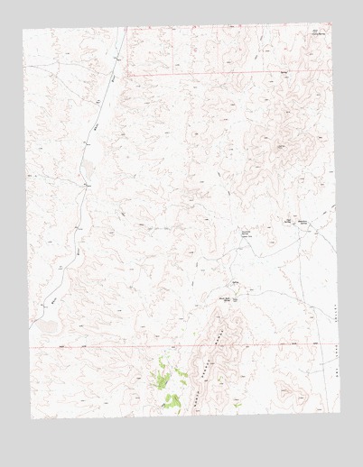 Deadman Spring, NV USGS Topographic Map