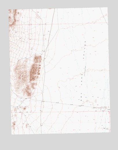 Deadman Spring NE, NV USGS Topographic Map