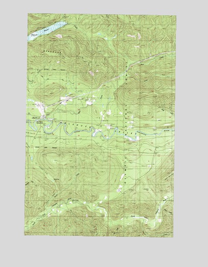 Deadmans Hill, WA USGS Topographic Map