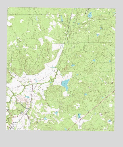 Deadmans Hill, TX USGS Topographic Map