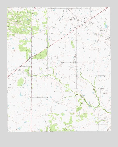 Dean, TX USGS Topographic Map