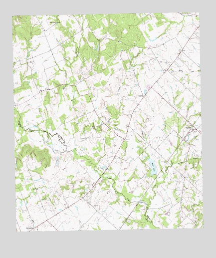 Deanville, TX USGS Topographic Map