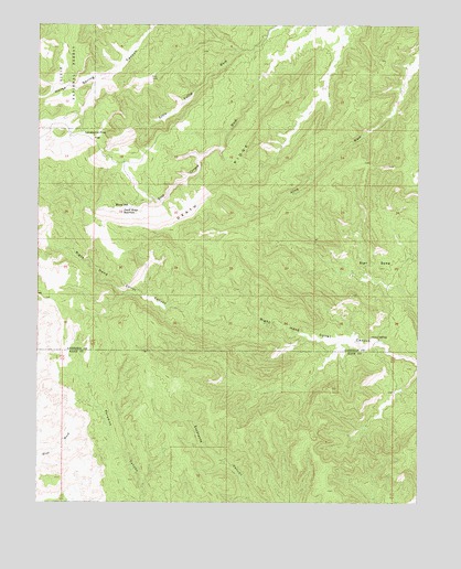 Death Ridge, UT USGS Topographic Map