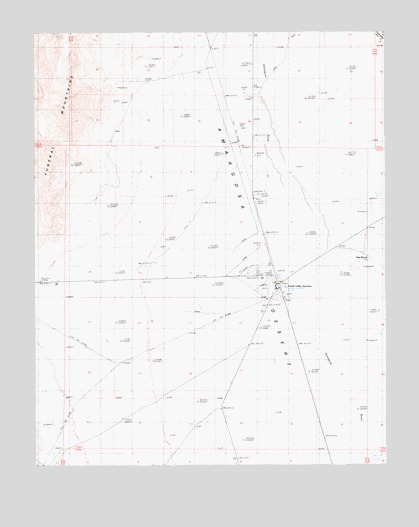 Death Valley Junction, CA USGS Topographic Map