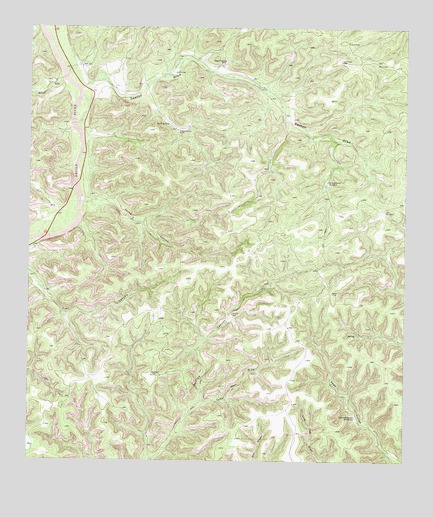 Deaton Draw, TX USGS Topographic Map