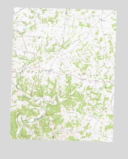 Decatur, OH USGS Topographic Map