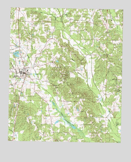 Decatur, MS USGS Topographic Map
