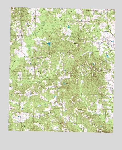 Decatur NW, MS USGS Topographic Map