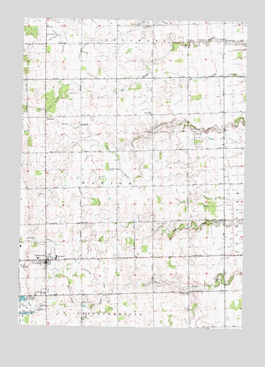 Deckerville, MI USGS Topographic Map
