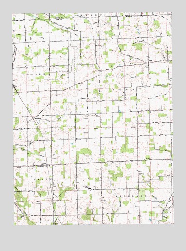 Deedsville, IN USGS Topographic Map
