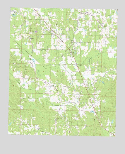 Deemer, MS USGS Topographic Map