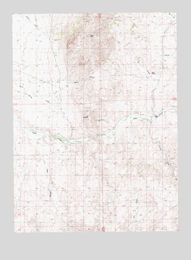 Deep Creek, NV USGS Topographic Map