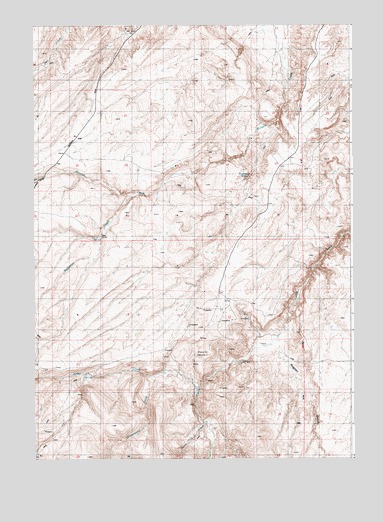 Antelope Spring, ID USGS Topographic Map