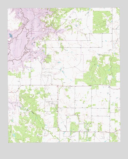 Deer Creek, TX USGS Topographic Map