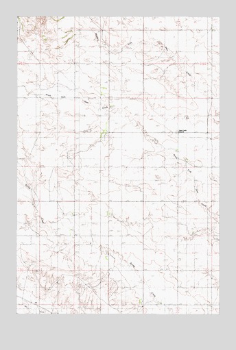 Deer Creek Church, MT USGS Topographic Map