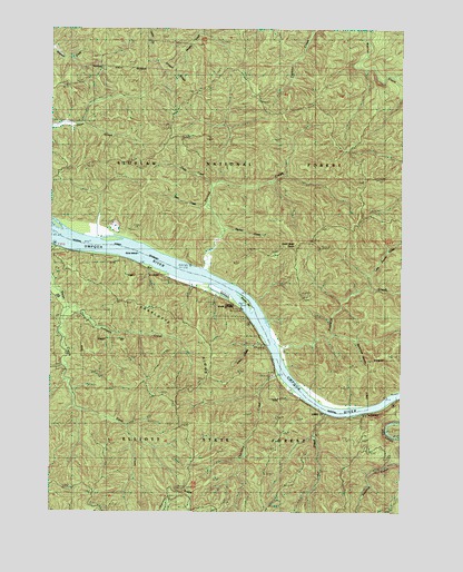 Deer Head Point, OR USGS Topographic Map