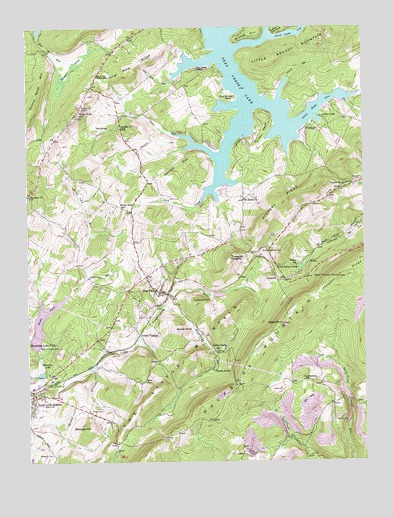 Deer Park, MD USGS Topographic Map