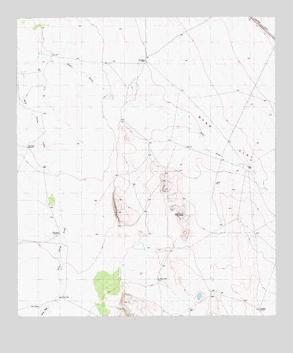 Deer Peak, TX USGS Topographic Map