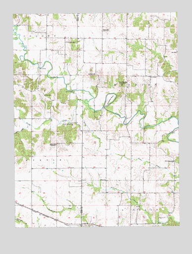 Deer Ridge, MO USGS Topographic Map