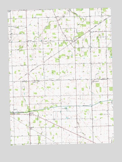 Deerfield, IN USGS Topographic Map