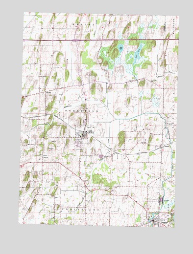 Deerfield, WI USGS Topographic Map