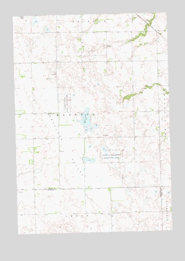 Antelope Valley, SD USGS Topographic Map