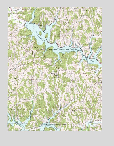 Deersville, OH USGS Topographic Map
