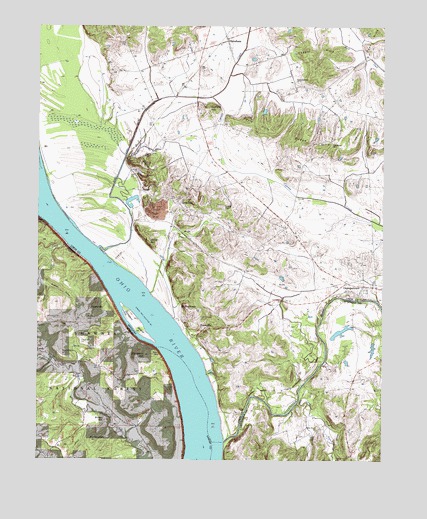 Dekoven, KY USGS Topographic Map