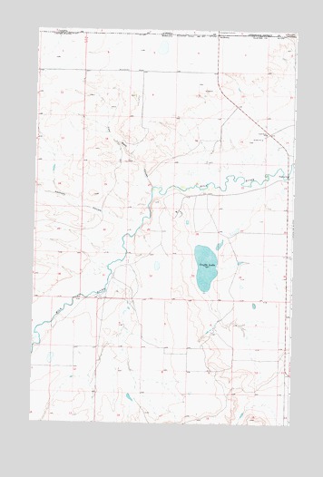 Del Bonita, MT USGS Topographic Map