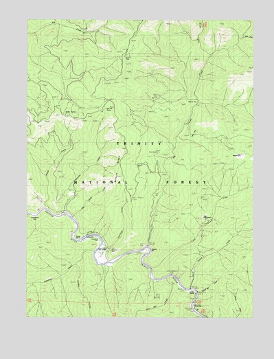 Del Loma, CA USGS Topographic Map