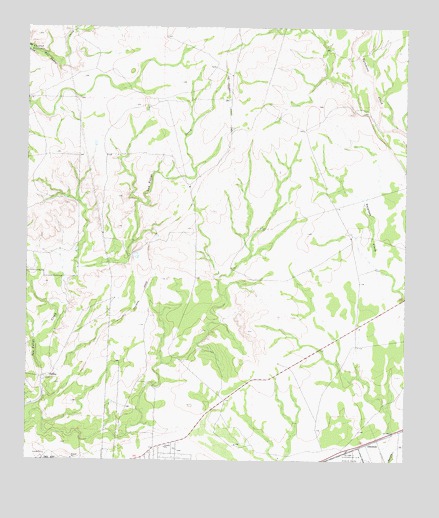 Del Rio NE, TX USGS Topographic Map